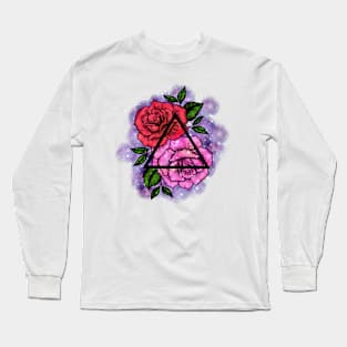 Galaxy Rose Long Sleeve T-Shirt